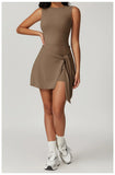 Tank Wrap Skort Tennis Dress- Outfit