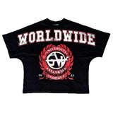Men's T-Shirt Y2K Harajuku Animation Printing T-Shirt Fashion Brand Oversized Short-Sleeved