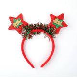New Year Women Girls Cute Christmas Antlers Santa Claus Hairbands Sweet Hair Decorate Headband Fashion Hair