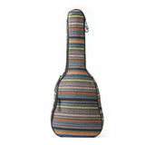 Bags & Cases of Guitars Folk Gitar Bag Vintage Knitted Material 40/41 Inches Guitar 10MM Sponge Gitars Backpack