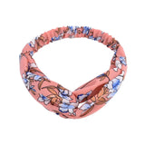 Women Girls Summer Bohemian Hair Bands Print Headbands Vintage Cross Turban Bandage Bandanas Hairbands Hair