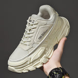 Spring Running Shoes Women Trend Chunky Sneakers Men Couples Platform Sport Shoes Mesh Walking Shoes Zapatos De