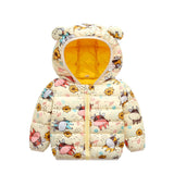 Baby Girls Jacket Kids Boys Light Coats With Ear Hoodie Spring Autumn Girl Clothes Infant Children's Clothing For Boys