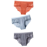 Pcs Cotton Panties Sexy Panty Briefs Lace Panties Women Underwear Lingerie Panties for Female Ladies Floral Pantys