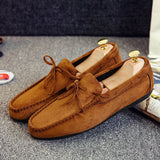Shoes Black Blue Red Loafers Slip on Male Walking Footwear Driving Moccasin Soft Comfortable Casual Shoes Men Sneakers