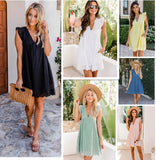 Dress Lace Jacquard Hollow Pocket