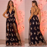 club Party Sequin maxi Dress women summer dress elegant bodycon vintage woman Long dresses clothes vestidos