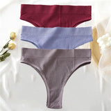 New Seamless Women's Panties Set High Waisted Thongs Woman Comfortable Women's Cotton Briefs Sexy Underpants For