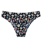 New Sexy Women Flowers Lingerie Panties Low-waist Nylon Panties Seamless Breathable Underwear Female G String