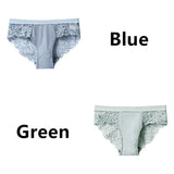 Women's Invisible Underwear Panties Intimate Briefs For Women Sexy Transparent Floral Lace Panties Seamless Panty