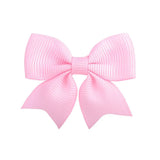 1piece Colorful Ribbon Hair Bows With Clip For Baby Girls Mini Cute Hairpins Barrettes Headwear Kids Hair