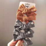 2021 New Leopard Print Hair Clips For Cute Girls BB Boutique Hairpins Bowknot Barrettes Headwear Kids Hair