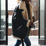 Locomotive Lint Lamb Wool Coat Women's Collar Fur Coat Autumn And Winter Women's