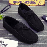 Shoes Black Blue Red Loafers Slip on Male Walking Footwear Driving Moccasin Soft Comfortable Casual Shoes Men Sneakers