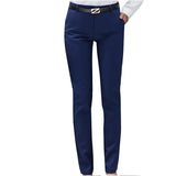 Pencil Pants 2019 Autumn High Waist Ladies Office Trousers Casual Female Slim Bodycon Pants Elastic Pantalones