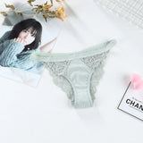 Panties Women Lace Hollow Out Underwear Panties Lingerie Ladies Seamless Low-Waist Briefs Underpants Intimates Panty