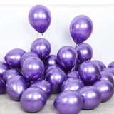 5/10/12inch Glossy Metal Pearl Latex Balloons Thick Chrome Metallic Colors helium Air Balls Globos Birthday Party