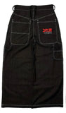 Baggy Jeans Street Hip-Hop Rock Pattern Harajuku Wide-Legged Straight-Leg