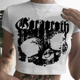 Zingj Short Short-Sleeved T-Shirt Female Sexy Sexy Girl European Top Tide A Hair-Outfit