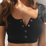 ladies Short Sleeve Crop top elegant Plain basic debardeur femme Tank Party bodycon bandage stretch Vest Tee tunique