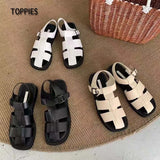 2021 Summer Sandals Buckle Strap Hollow Out Beach Sandals Cool Ladies Footwear Female