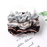 Set Scrunchies Hair Ring Candy Color Hair Ties Rope Autumn Winter Women Ponytail Hair Accessories 4-6Pcs Girls Hairbands