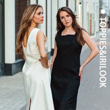 2021 Summer Korean Style Deep V Neck Midi Dresses Woman Slim Sleeveless Tank Dress Elegant Ladies