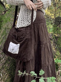Vintage Tiered Midi Skirt- Outfit