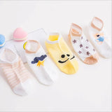 Pairs/lot 1 to 7 Yrs Spring Summer Thin Girls Sock Kids Cotton Mesh Boat Sock Lovely Animal Breathable Toddler Boys Ankle