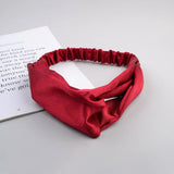 Women Girls Summer Bohemian Hair Bands Print Headbands Vintage Cross Turban Bandage Bandanas Hairbands Hair
