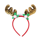 New Year Women Girls Cute Christmas Antlers Santa Claus Hairbands Sweet Hair Decorate Headband Fashion Hair