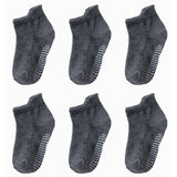 Pairs/lot 0 to 5 Yrs Four Seasons Sock For Boys Girl Toddlers Infants Non Skid Floor Socks Cotton Unisex Children's White