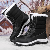 Cotton Boots Outdoor Women With Thick Thick Snow Boots Large Size Women's