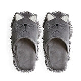 Slippers Microfiber Cartoon Slippers Floor Cleaning Mop Men/Women House Dusting Slippers Floor Dust Dirt Cleaning