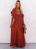 Bikini Cover-ups Long White Tunic Casual Summer Beach Dress Elegant Women Plus Size Beach Wear Swim Suit Cover