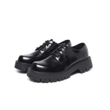 2025 New Youth Round Head British Wind Low Heel Strap Casual Daily Work Shoes 2139-R