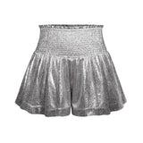 Cheerleading High Waist Stretch Flash