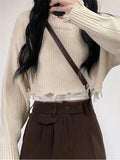 Elegant Women Sweater Knitted Basic Pullovers O Neck Loose Soft Female Knitwear Jumper Casual Fashion 2023 Autumn