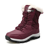 Cotton Boots Outdoor Women With Thick Thick Snow Boots Large Size Women's