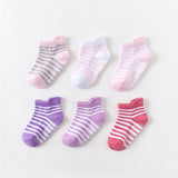 Pairs/lot 0 to 5 Yrs Four Seasons Sock For Boys Girl Toddlers Infants Non Skid Floor Socks Cotton Unisex Children's White