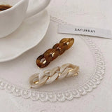 Handmade Chain Hair Clips Gold Color Long Barrettes Hair Clips For Women Girls Korean Fashion Hairpin Hair Accessories