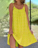 Loose With Fold Floral At Hem