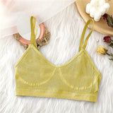 Seamless Women Bra Tank Tops Underwear Women Adjustable Shoulder Strap Wire Free Bralette Female Lingerie Brassiere