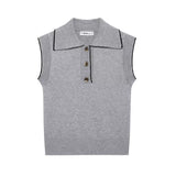 Women's Clothing 2025 Spring New Street Fashion Personality Set Knitted Vest