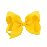 Solid Grosgrain Ribbon Hair Bows With Clip For Cute Girls Handmade Hair Clips Barrettes Hairpins Kids Hair
