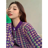 Pink Vintage Japanese Skirt Women Knit High Waist A Line Soft Casual Elegant Skirts sweater Autumn Winter Fashion
