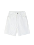 Waist Knee Length Women Jean Shorts Streetwear Hip Hop Denim Shorts Harajuku Baggy Wide Leg Short Pants Female 2022