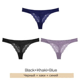 Sexy Lace Panties Women Low-waist Underwear Women's Thong Female G String Breathable Lingerie Temptation Intimates