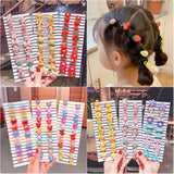 New Girls Cute Colorful Cartoon Scrunchies Ponytail Holder Hair Bands Kids Lovely Headband Fashion Hair