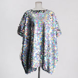 Easier Large-Size Skirt 2025 New Fashion Collage Design Jacket Short Dress
